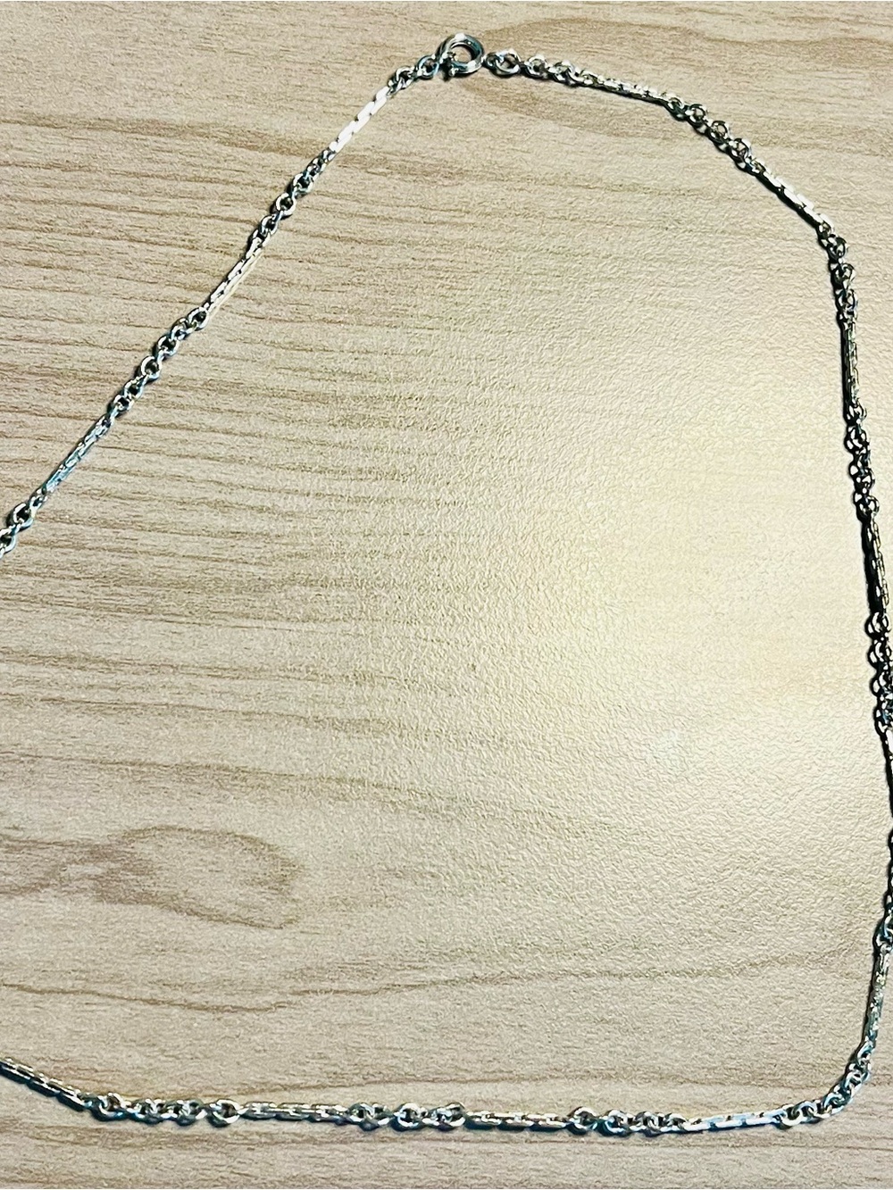 Delicate Silver Chain Necklace